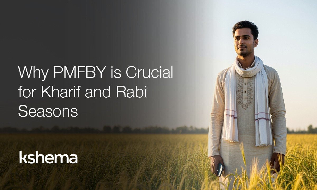 PMFBY, crop insurance India, Kharif season insurance, Rabi season insurance, Pradhan Mantri Fasal Bima Yojana, Kshema crop insurance, PMFBY benefits, PMFBY premium rates