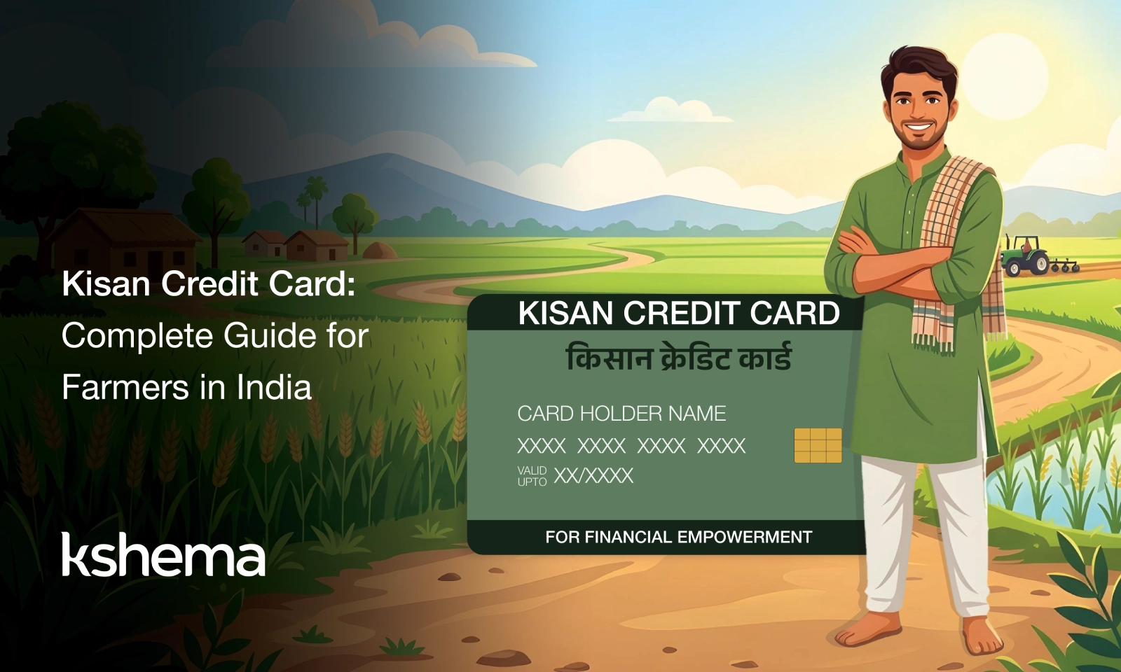 Kisan Credit Card for farmers in India providing affordable agricultural credit