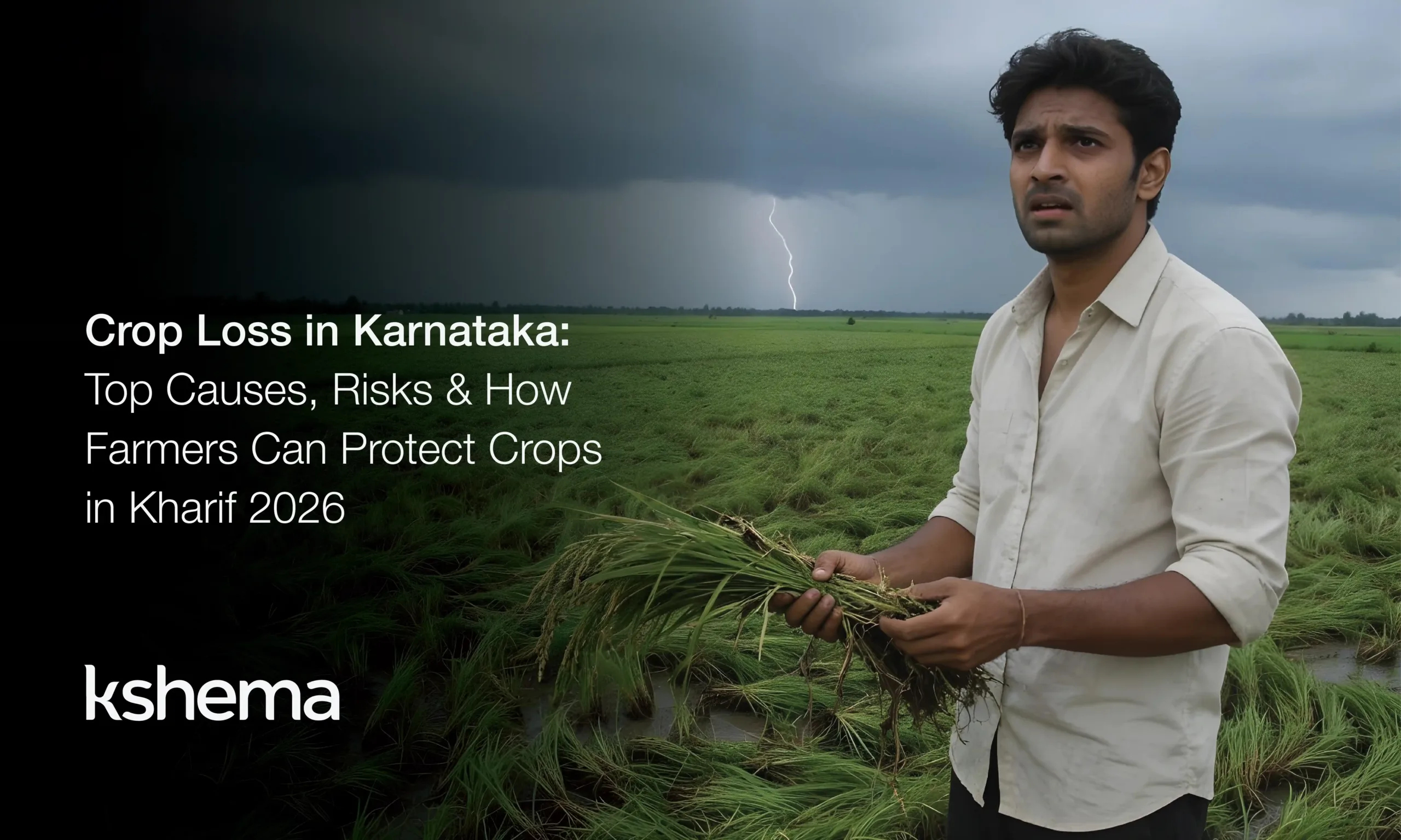 crop loss in Karnataka due to erratic rainfall